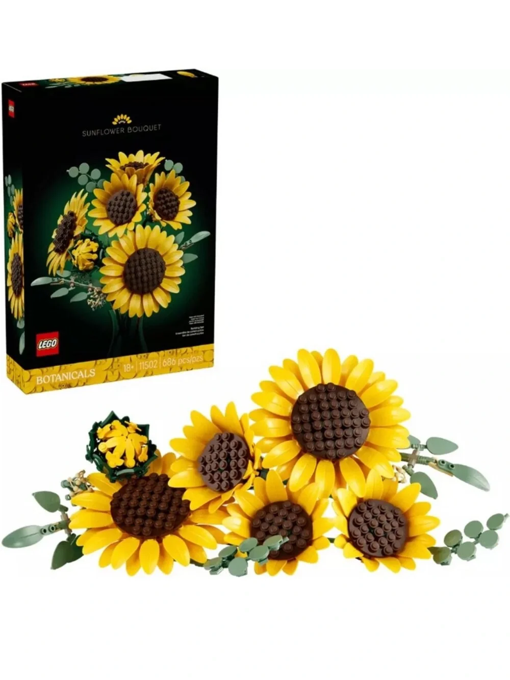 LEGO Botanicals Sunflower Bouquet 11502 Building Set - NIB - Picture 8 of 13